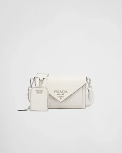 Mujer Prada MINIBOLSOS|MINIBOLSOS^Minibolso De Piel Saffiano Tipo Sobre