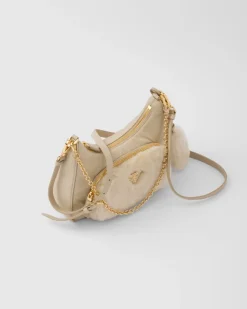 Mujer Prada MINIBOLSOS|MINIBOLSOS^Minibolso De Re-nylon Y Borreguillo