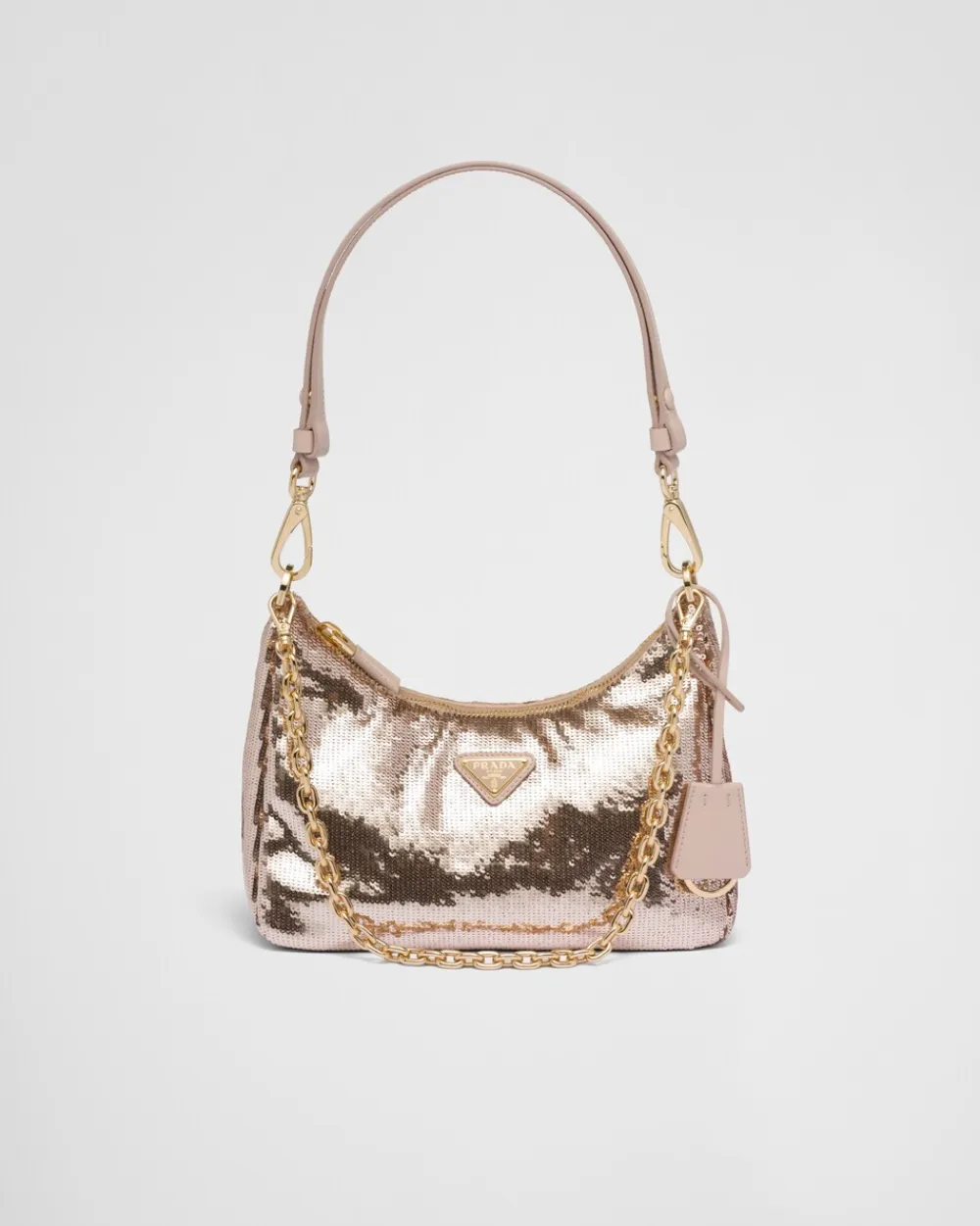 Prada PRADA RE-EDITION^Minibolso De Re-nylon Y Lentejuelas Re-edition