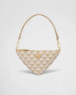 Mujer Prada MINIBOLSOS|MINIBOLSOS^Minibolso De Tejido De Jacquard Bordado