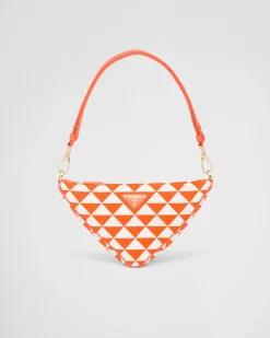 Mujer Prada MINIBOLSOS|MINIBOLSOS^Minibolso De Tejido De Jacquard Bordado