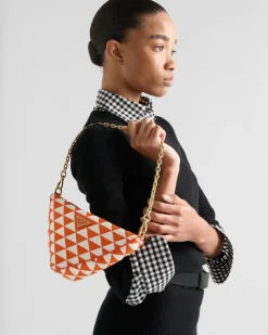 Mujer Prada MINIBOLSOS|MINIBOLSOS^Minibolso De Tejido De Jacquard Bordado