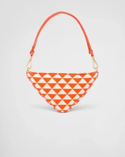 Mujer Prada MINIBOLSOS|MINIBOLSOS^Minibolso De Tejido De Jacquard Bordado