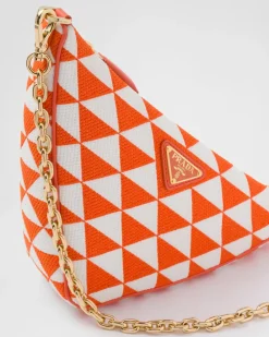 Mujer Prada MINIBOLSOS|MINIBOLSOS^Minibolso De Tejido De Jacquard Bordado