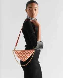 Mujer Prada MINIBOLSOS|MINIBOLSOS^Minibolso De Tejido De Jacquard Bordado
