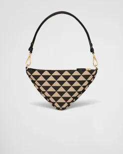 Mujer Prada MINIBOLSOS|MINIBOLSOS^Minibolso De Tejido De Jacquard Bordado