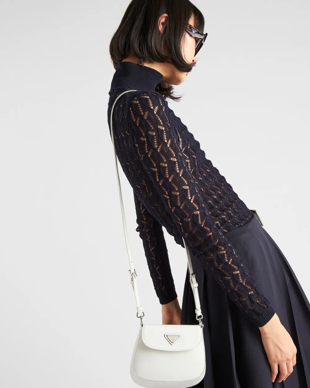 Mujer Prada PRADA CLEO|MINIBOLSOS^Minibolso En Piel Cepillada Cleo