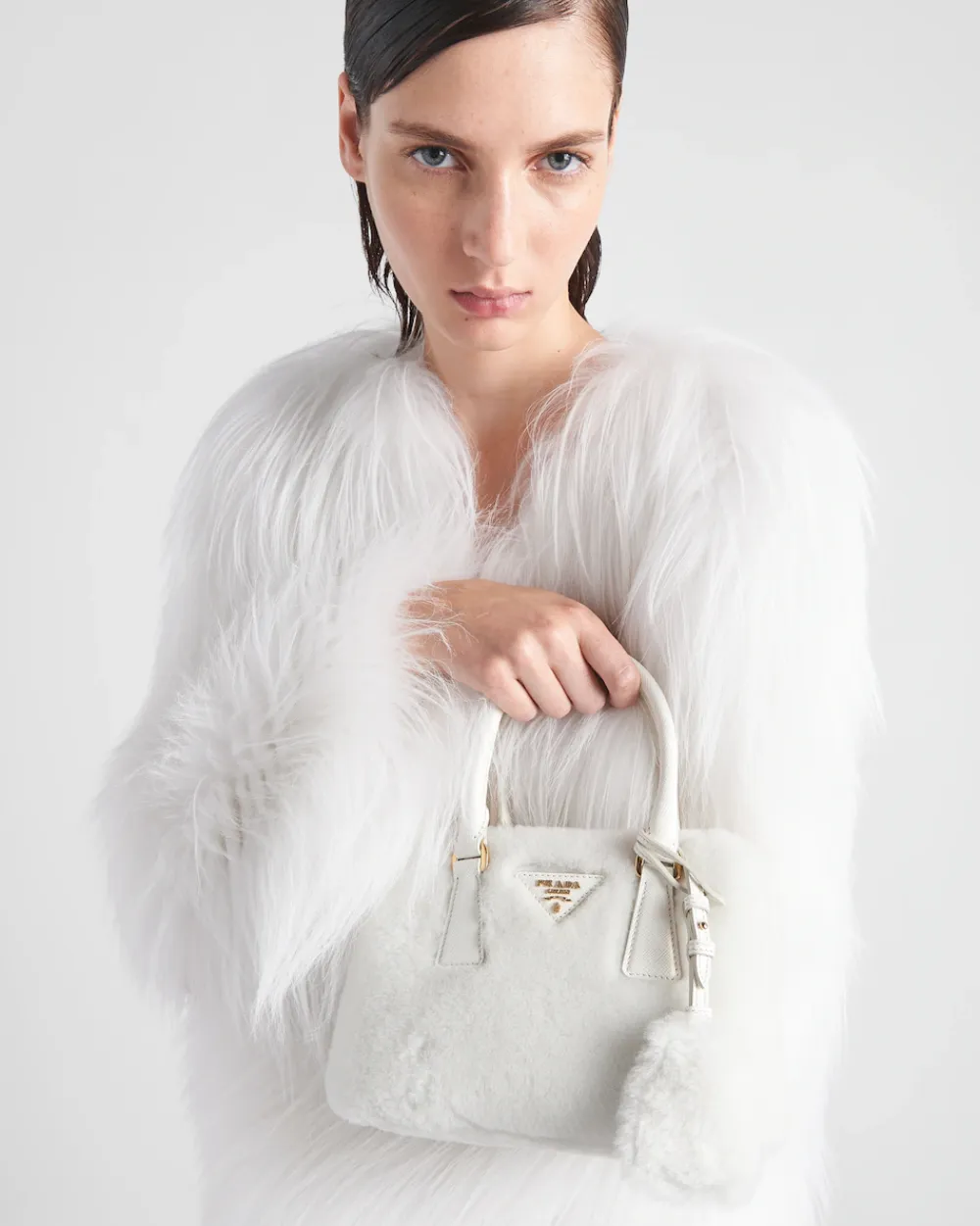Mujer Prada MINIBOLSOS|MINIBOLSOS^Minibolso Galleria De Borreguillo