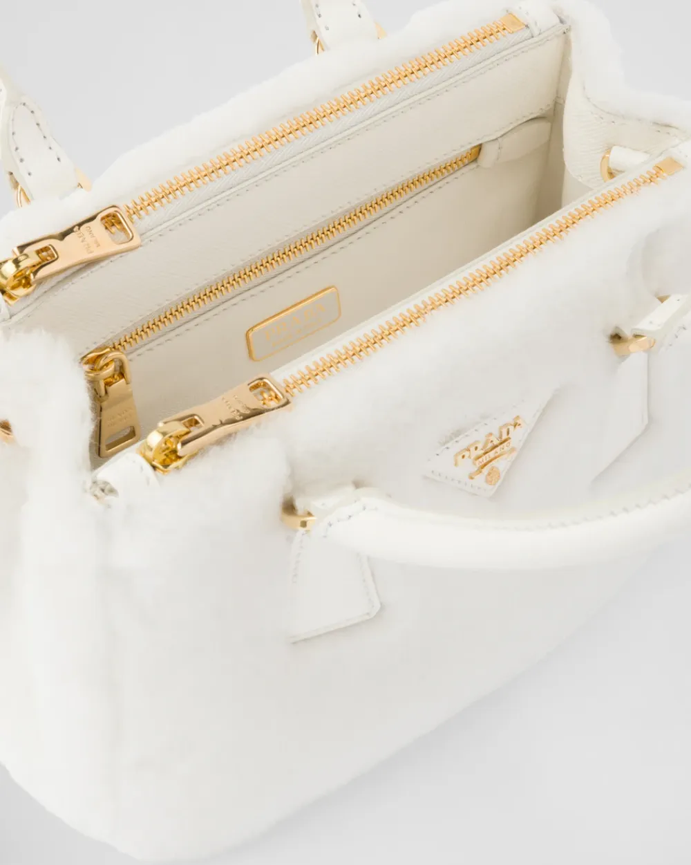 Mujer Prada MINIBOLSOS|MINIBOLSOS^Minibolso Galleria De Borreguillo
