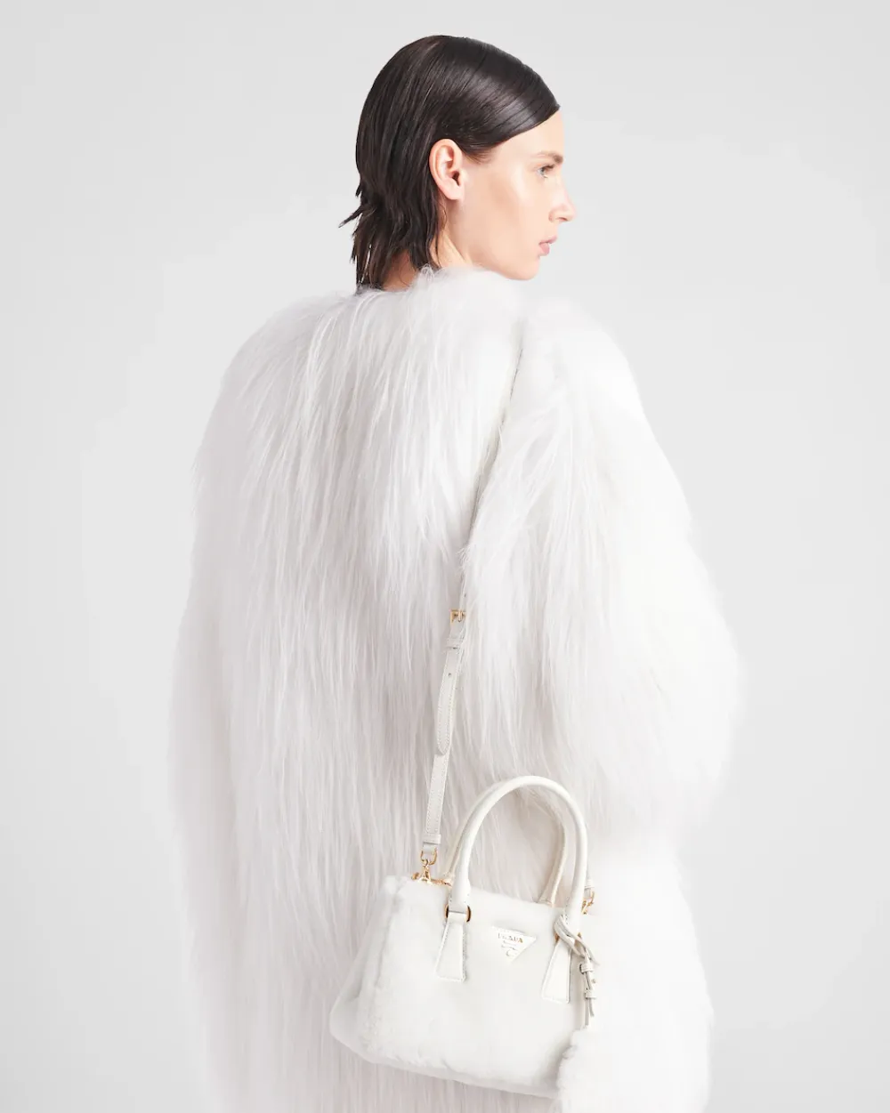 Mujer Prada MINIBOLSOS|MINIBOLSOS^Minibolso Galleria De Borreguillo