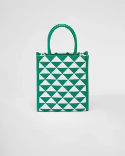 Mujer Prada MINIBOLSOS|MINIBOLSOS^Minibolso Symbole De Tela Bordada