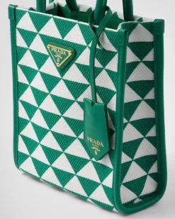 Mujer Prada MINIBOLSOS|MINIBOLSOS^Minibolso Symbole De Tela Bordada