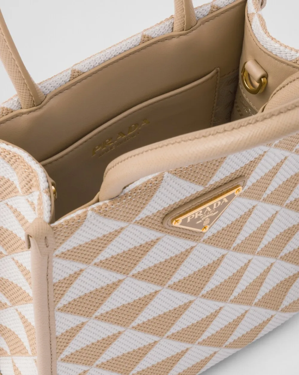 Mujer Prada MINIBOLSOS|MINIBOLSOS^Minibolso Symbole De Tela Bordada
