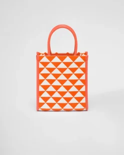 Mujer Prada MINIBOLSOS|MINIBOLSOS^Minibolso Symbole De Tela Bordada
