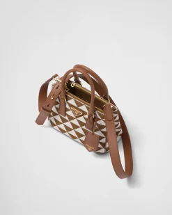 Mujer Prada MINIBOLSOS|MINIBOLSOS^Minibolso Symbole De Tela Bordada