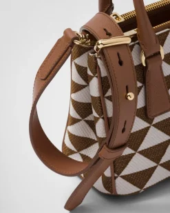 Mujer Prada MINIBOLSOS|MINIBOLSOS^Minibolso Symbole De Tela Bordada