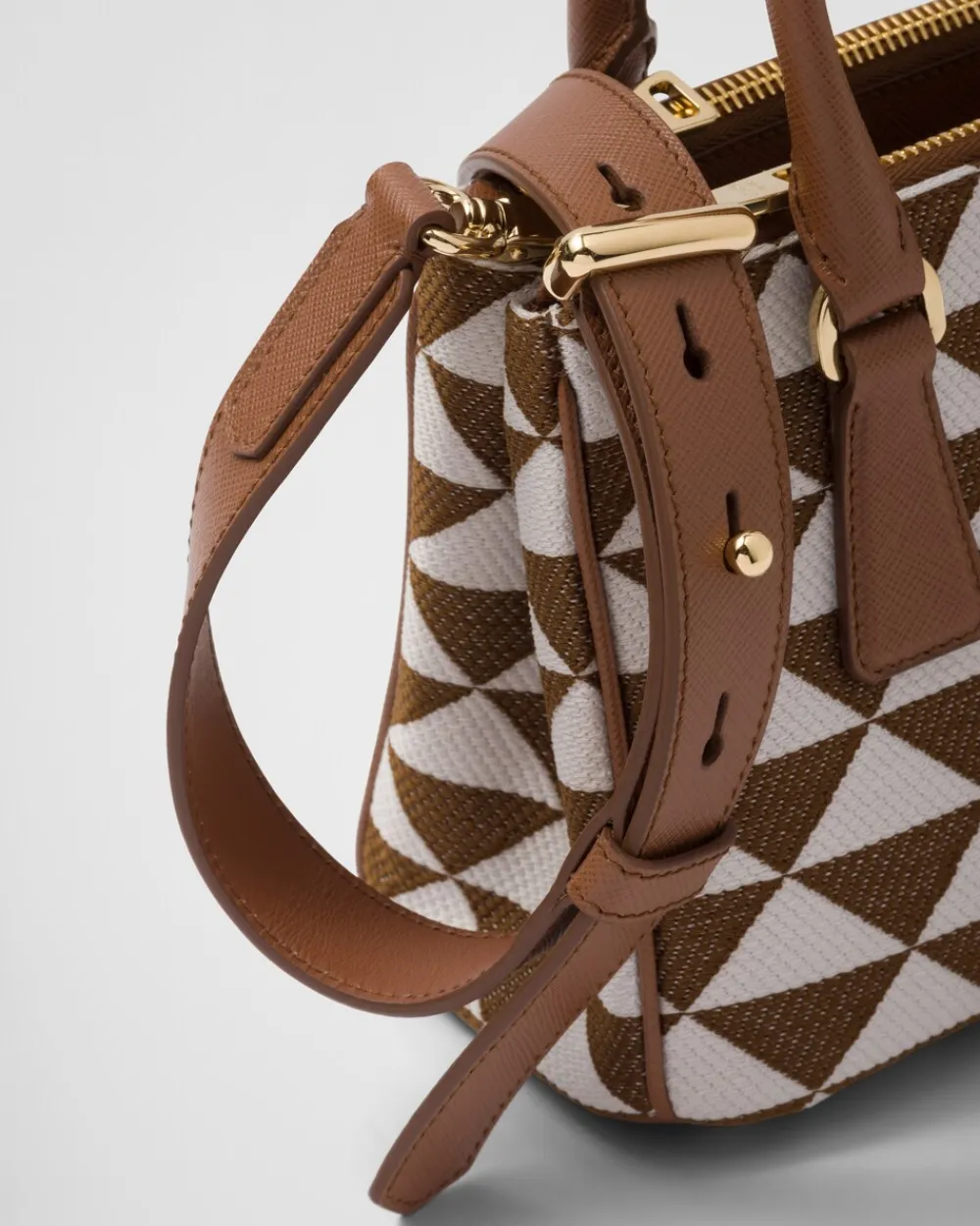 Mujer Prada MINIBOLSOS|MINIBOLSOS^Minibolso Symbole De Tela Bordada