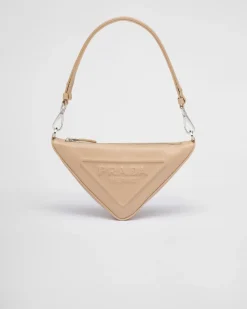 Mujer Prada BOLSOS DE HOMBRO|BOLSOS DE HOMBRO^Minibolso Triangle De Piel