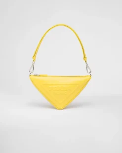 Mujer Prada BOLSOS DE HOMBRO|BOLSOS DE HOMBRO^Minibolso Triangle De Piel