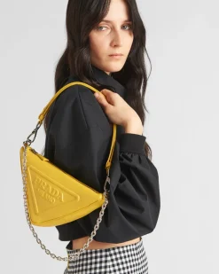 Mujer Prada BOLSOS DE HOMBRO|BOLSOS DE HOMBRO^Minibolso Triangle De Piel