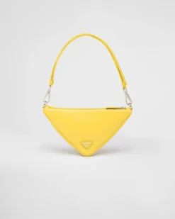 Mujer Prada BOLSOS DE HOMBRO|BOLSOS DE HOMBRO^Minibolso Triangle De Piel
