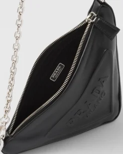 Mujer Prada MINIBOLSOS|MINIBOLSOS^Minibolso Triangle De Piel