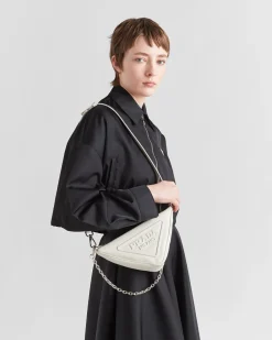Mujer Prada MINIBOLSOS|MINIBOLSOS^Minibolso Triangle De Piel