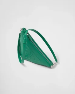 Mujer Prada MINIBOLSOS|MINIBOLSOS^Minibolso Triangle De Piel