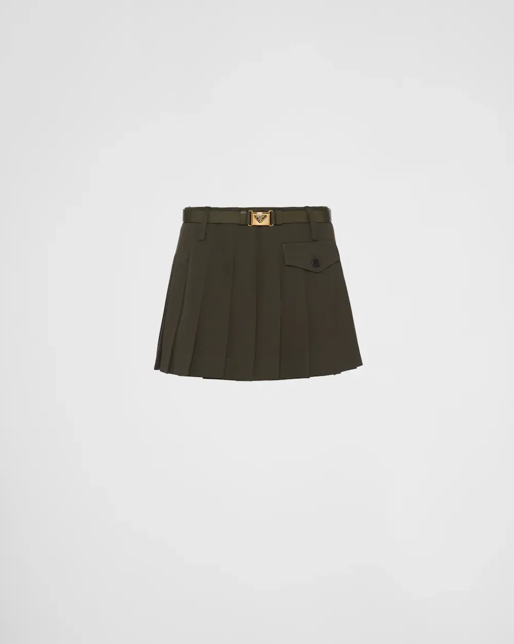 Mujer Prada FALDAS^Minifalda De Gabardina