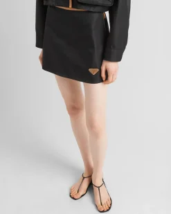 Mujer Prada COLECCIÓN FEMENINA|FALDAS^Minifalda De Re-nylon
