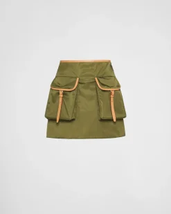 Mujer Prada FALDAS^Minifalda De Re-nylon