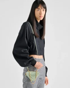Prada PRADA SUMMER BAGS^Minipouch De Croché Y Piel