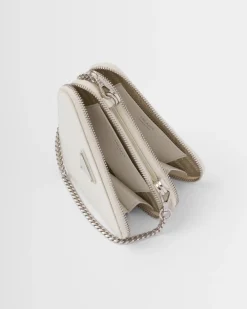 Mujer Prada MINIBOLSOS|MINIBOLSOS^Minipouch De Piel Saffiano