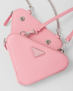 Mujer Prada MINIBOLSOS|MINIBOLSOS^Minipouch De Piel Saffiano