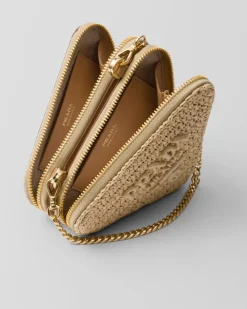 Mujer Prada PRADA SUMMER BAGS|MINIBOLSOS^Minipouch De Tejido Trenzado