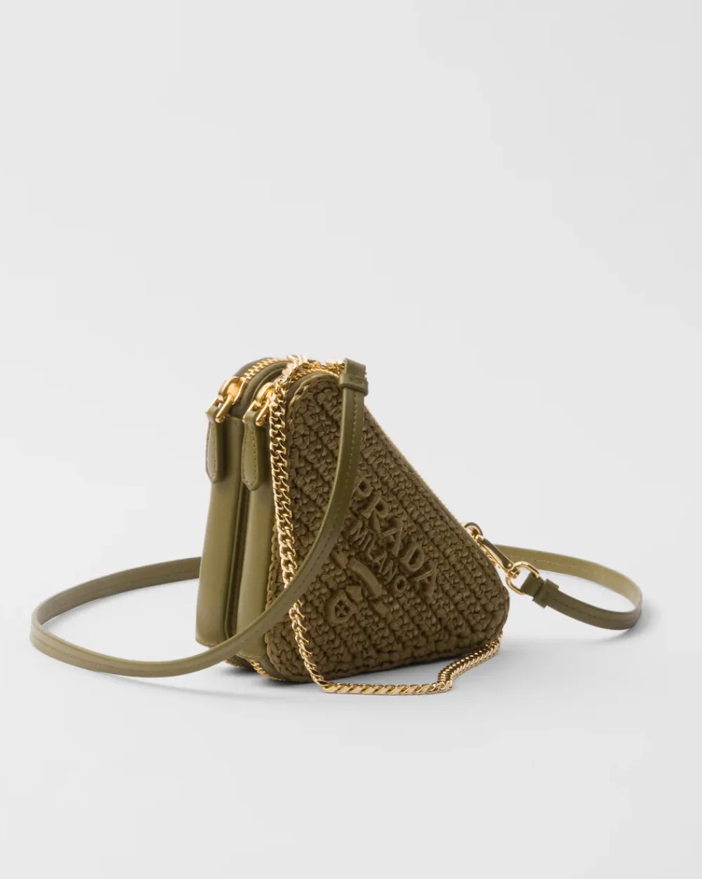 Mujer Prada PRADA SUMMER BAGS|MINIBOLSOS^Minipouch De Tejido Trenzado