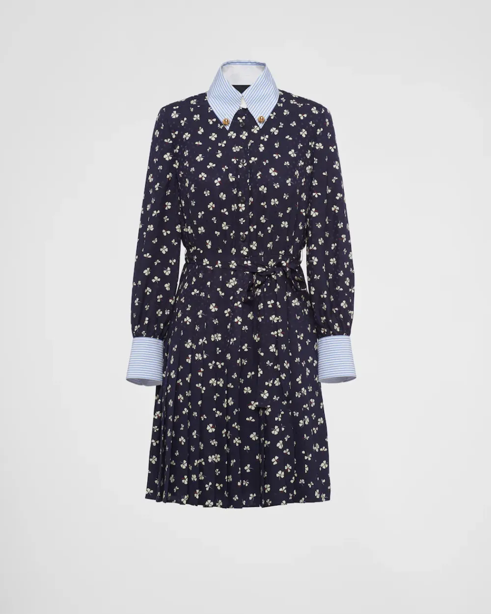 Mujer Prada VESTIDOS^Minivestido Con Estampado Jacquard