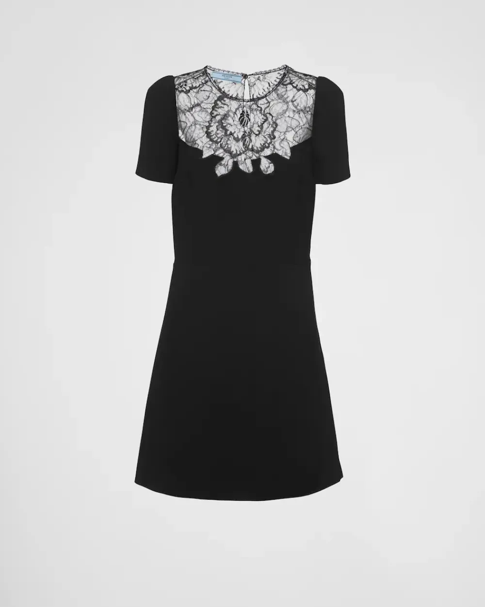 Mujer Prada VESTIDOS^Minivestido De Cady Y Encaje