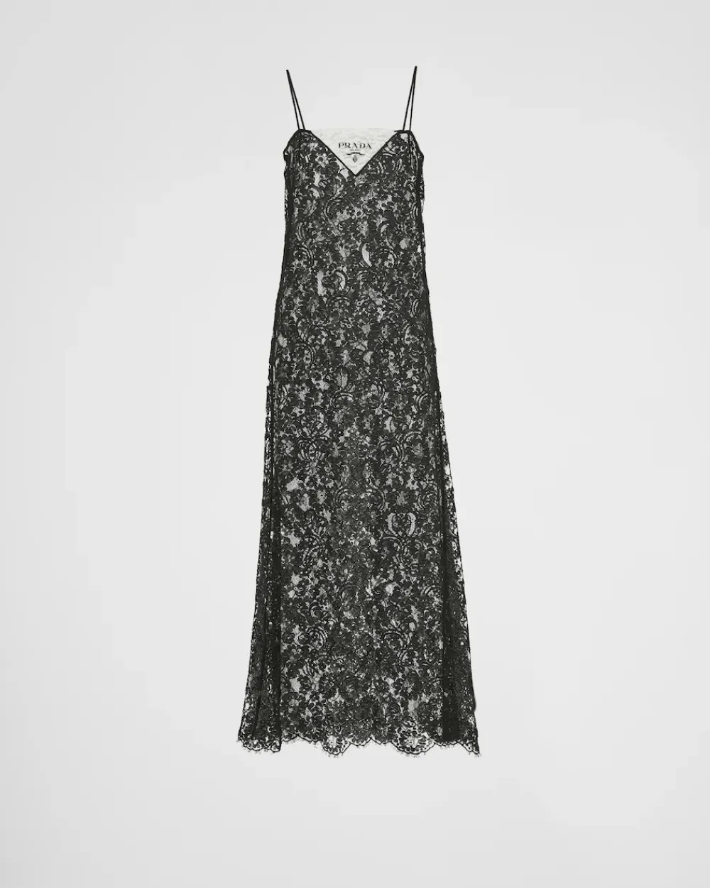 Mujer Prada VESTIDOS^Minivestido De Encaje Bordado