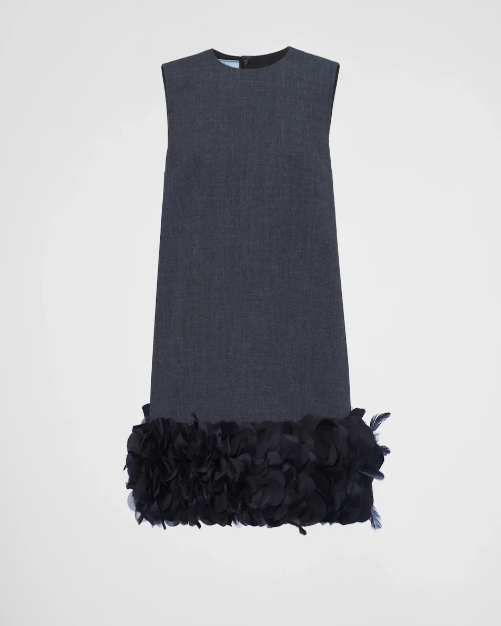 Mujer Prada VESTIDOS^Minivestido De Lana Bordado