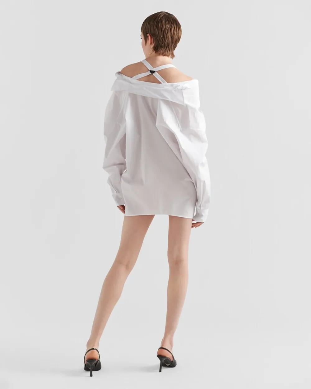 Mujer Prada VESTIDOS^Minivestido De Popelín