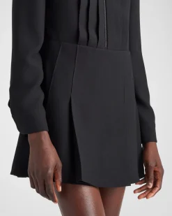 Mujer Prada VESTIDOS^Minivestido De Sablé De Satén