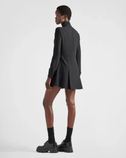 Mujer Prada VESTIDOS^Minivestido De Sablé De Satén