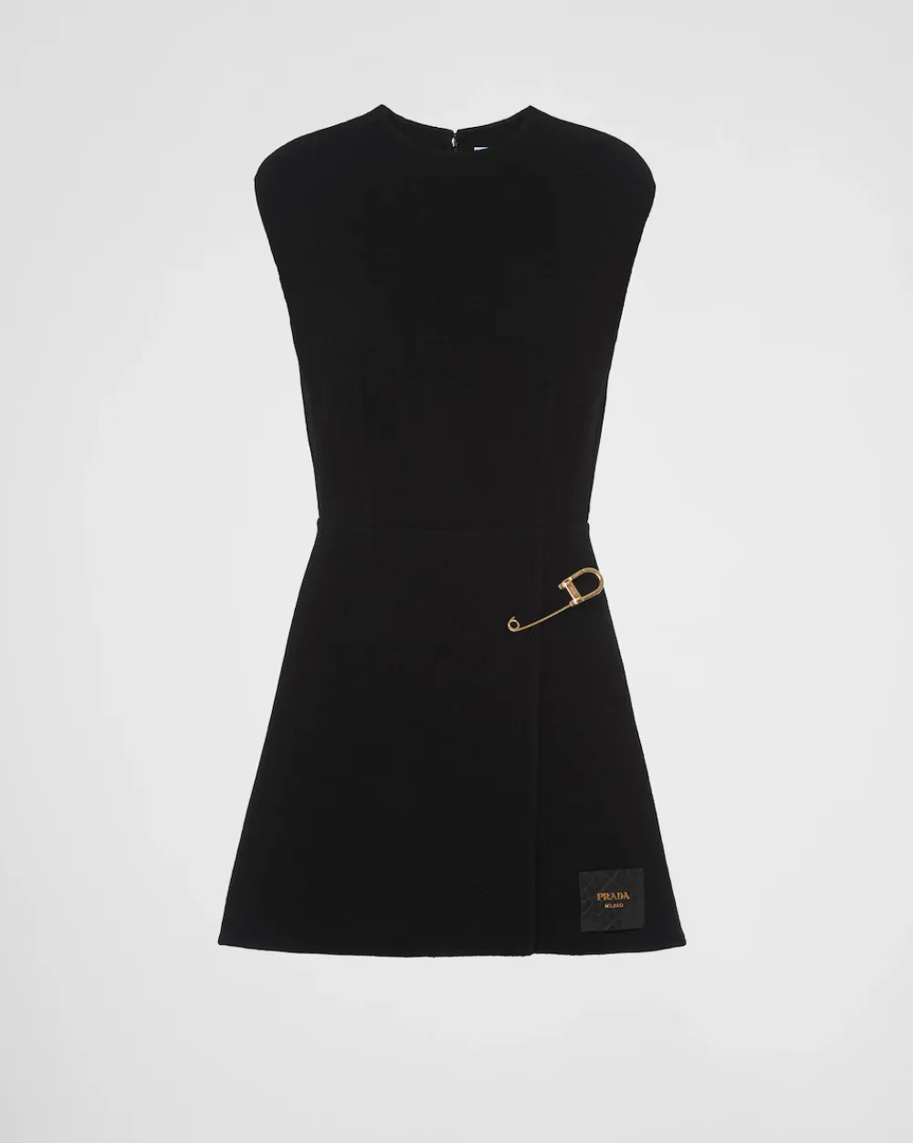 Mujer Prada VESTIDOS^Minivestido De Sarga Lavada