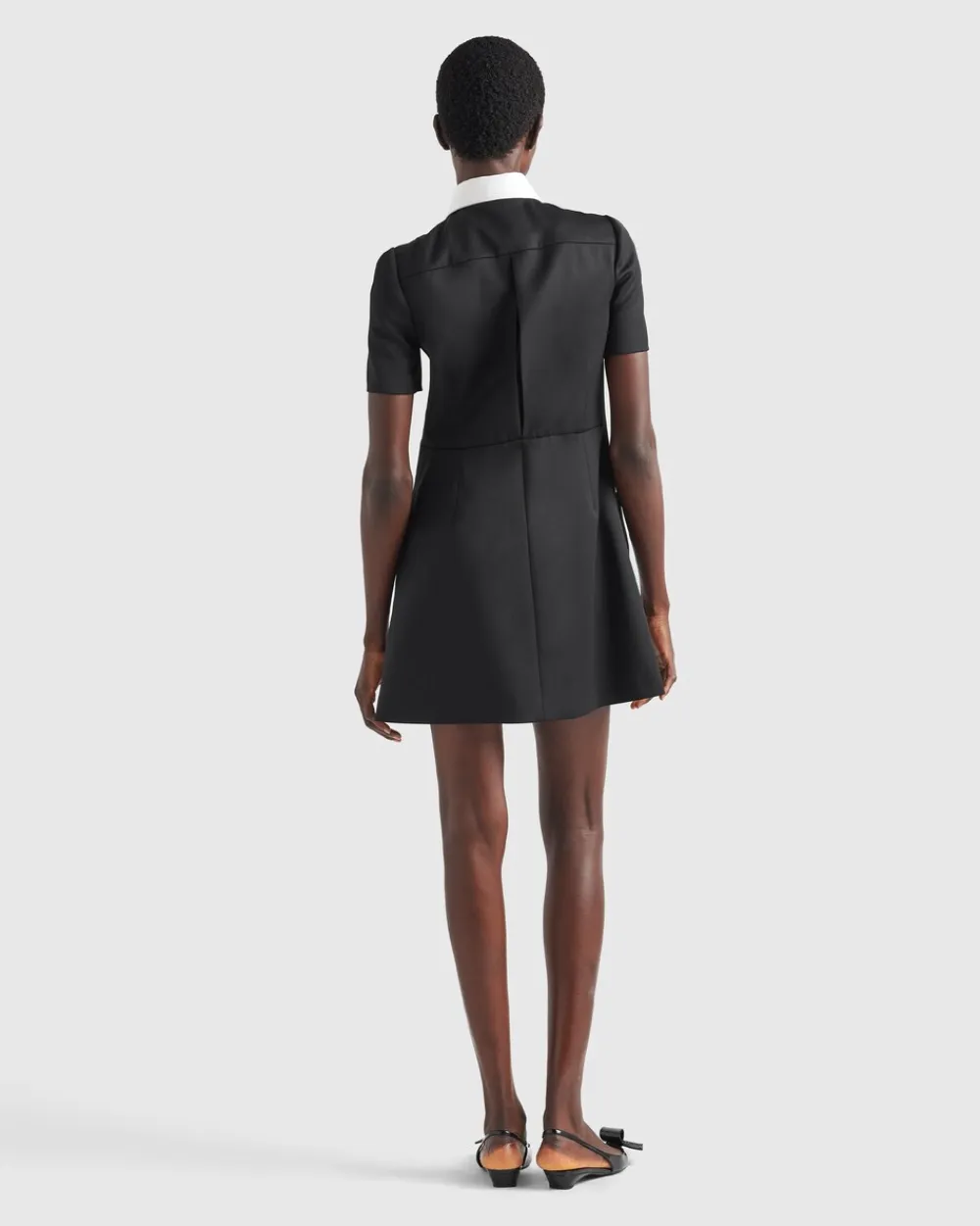 Mujer Prada VESTIDOS^Minivestido De Satén De Lana