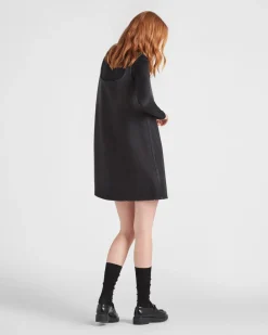 Mujer Prada TEJIDO VAQUERO^Minivestido De Tejido Vaquero