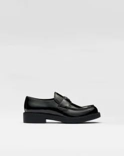 Hombre Prada MOCASINES^Mocasines Chocolate De Charol