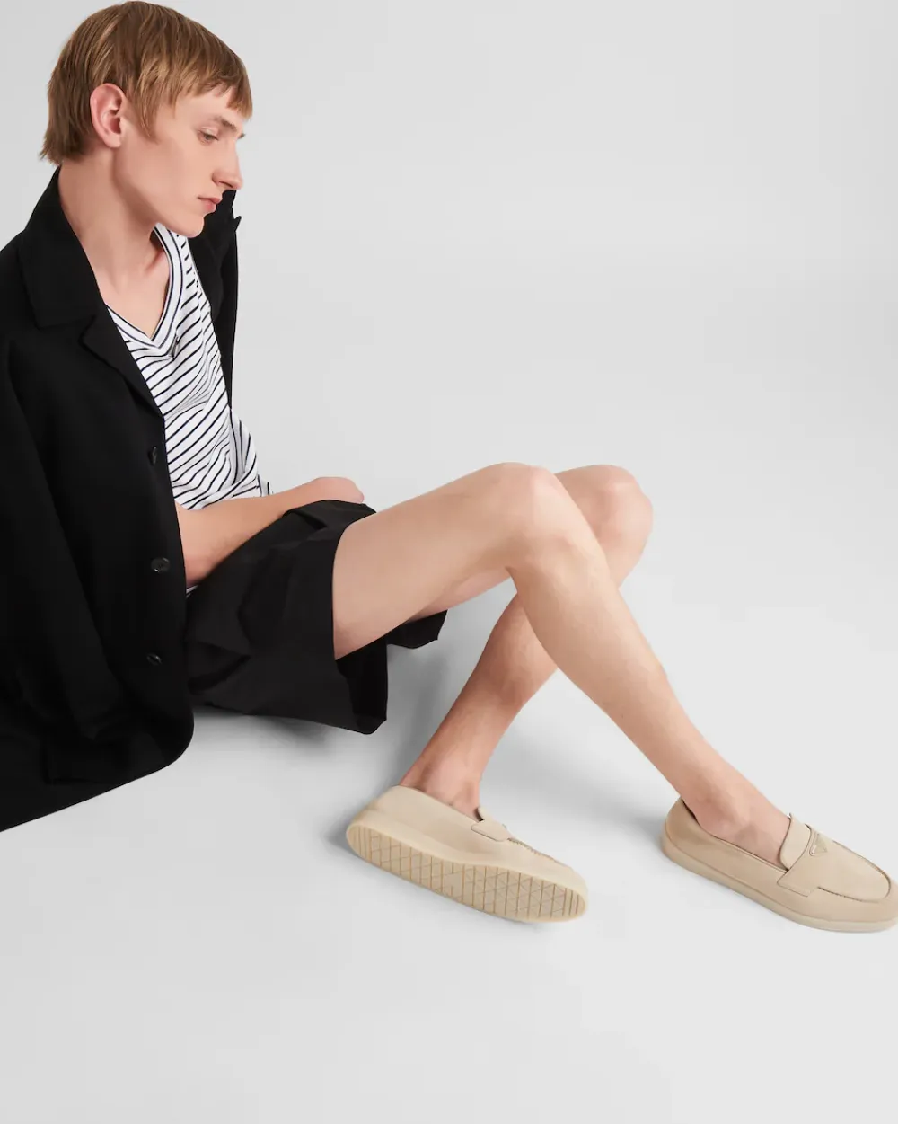 Hombre Prada MOCASINES^Mocasines De Ante
