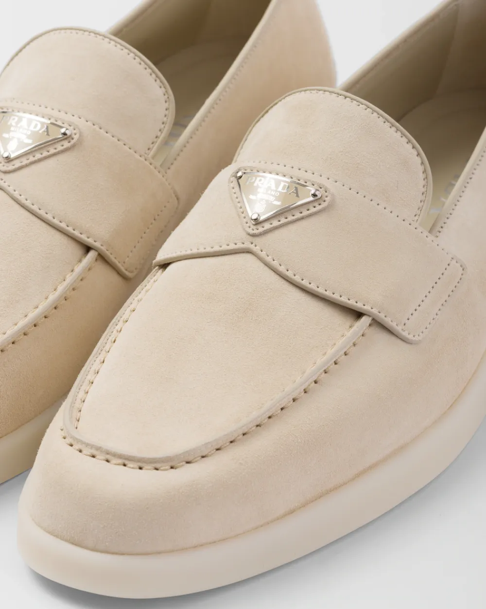 Hombre Prada MOCASINES^Mocasines De Ante