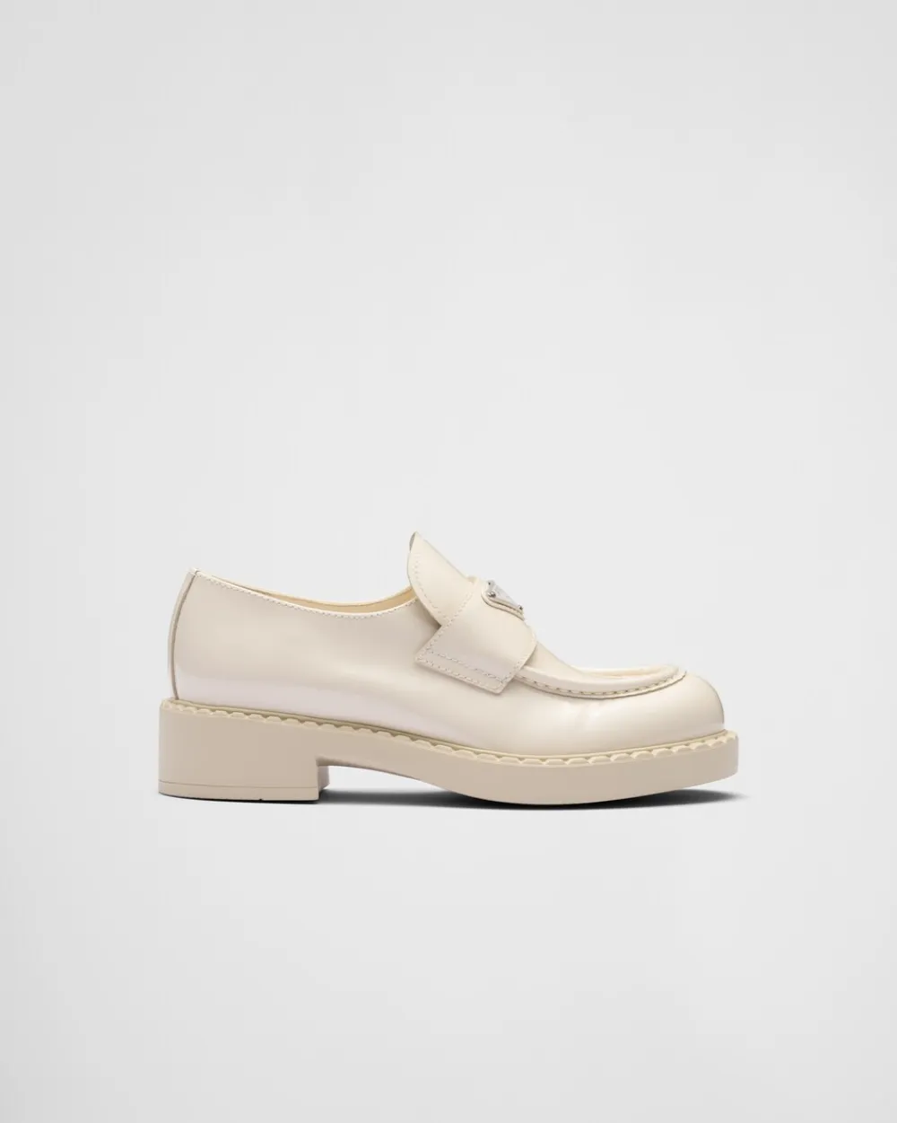 Mujer Prada MOCASINES^Mocasines De Charol Chocolate